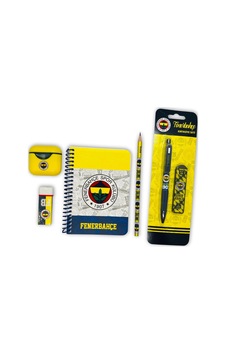 Fenerbahçe Lisanslı 6 Parça Kırtasiye Seti, Fenerbahçeli Fb Taraftar Okul Ve Öğrenci Seti - Bgafbset002 Fenerbahçe Lisanslı 6 Parça Kırtasiye Seti, Fenerbahçeli Fb Taraftar Okul Ve Öğrenci Seti - Bgafbset002