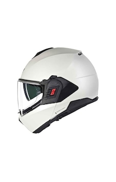 Nolan N120-1 Classico Nobile 320 Çene Açılır Kask Beyaz