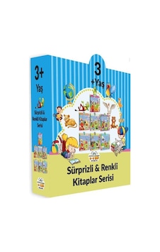 3+ Yaş Sürprizli - Renki Kitaplar Serisi - 7 Kitap Takım- 0 - 6 Yaş Yayınları 3+ Yaş Sürprizli - Renki Kitaplar Serisi - 7 Kitap Takım- 0 - 6 Yaş Yayınları