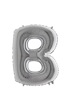 Gümüş Folyo Harf Balon - Uçan Gümüş Folyo Harf Balon - Uçan