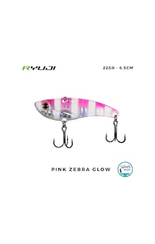 Ryuji Mirror Vıb Vibrasyon Jig 6.5cm 22gr Pink Zebra Glow Ryuji Mirror Vıb Vibrasyon Jig 6.5cm 22gr Pink Zebra Glow
