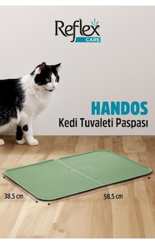 Reflex Care Handos Kedi Tuvaleti Paspası Yeşil 38,5 X 58,5 Cm