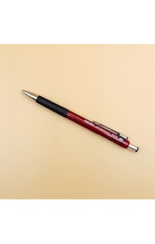 Noki Verona 8900 0.7 Mm Uçlu Kalem Kauçuk Tutuşlu Metal Klipsli Kırmızı Noki Verona 8900 0.7 Mm Uçlu Kalem Kauçuk Tutuşlu Metal Klipsli Kırmızı
