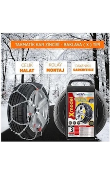 Kar Zinciri X Model 60 / 12 Mm Profesyonel Mt 60 1 Adet Kar Zinciri X Model 60 / 12 Mm Profesyonel Mt 60 1 Adet