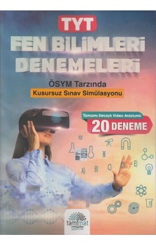 TYT Fen Bilimleri 20'li Deneme - Tammat Yayıncılık TYT Fen Bilimleri 20'li Deneme - Tammat Yayıncılık