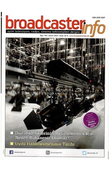 Broadcasterinfo:aylık Televizyon,radyo,sinema Teknolojileri Dergisi-uydu Haberleşmesinin Tarihi Sayı:190-aralık 2020 Retro Koleksiyon Eski Baskı Broadcasterinfo:aylık Televizyon,radyo,sinema Teknolojileri Dergisi-uydu Haberleşmesinin Tarihi Sayı:190-aralık 2020 Retro Koleksiyon Eski Baskı