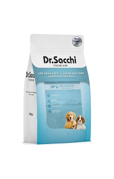 Dr. Sacchi Premium Sığır Etli ve Kuzu Etli Düşük Tahıllı Yavru Köpek Maması 1500 G Dr. Sacchi Premium Sığır Etli ve Kuzu Etli Düşük Tahıllı Yavru Köpek Maması 1500 G