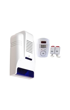 Lr-ng300 Kablosuz Hareket Dedektörlü Alarm Seti + Caydırıcı Alarm Dış Siren - Sahte Alarm Kutusu Lr-ng300 Kablosuz Hareket Dedektörlü Alarm Seti + Caydırıcı Alarm Dış Siren - Sahte Alarm Kutusu