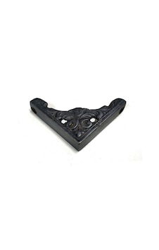 Antika Tarz Dekoratif Pirinç Köşe Süsü - 58x58 Mm, Oksit Diğer Antika Tarz Dekoratif Pirinç Köşe Süsü - 58x58 Mm, Oksit Diğer