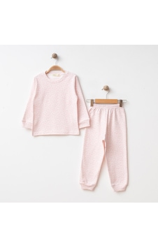 Bebolly Pijama Takımı Baskılı Pembe Bebolly Pijama Takımı Baskılı Pembe