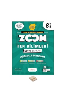 6. Sınıf Zoom Serisi Fen Soru Bankası + Telefon Standı 6. Sınıf Zoom Serisi Fen Soru Bankası + Telefon Standı