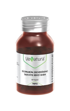 Venatura Silimarin Takviye Edici Gıda 60 Kapsül Venatura Silimarin Takviye Edici Gıda 60 Kapsül