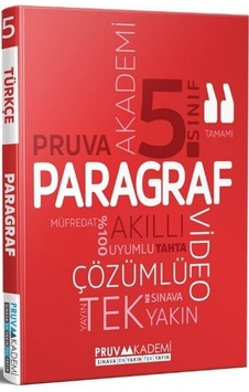 5. Sınıf Paragraf Soru Bankası Pruva Akademi