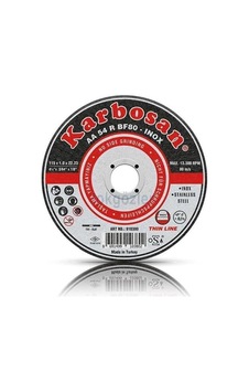 Karbosan İnox Metal Kesici İnce Taş 115 Mm Kesici 25 Adet Karbosan İnox Metal Kesici İnce Taş 115 Mm Kesici 25 Adet