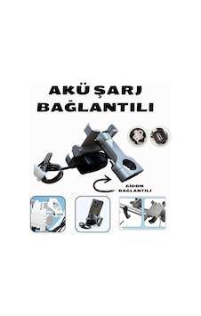 360 Ayarlanabilir Gidon Ve Akü Şarj Bağlantılı Metal Motorsiklet Tutacağı Ve Bisiklet Telefon Tutucu 360 Ayarlanabilir Gidon Ve Akü Şarj Bağlantılı Metal Motorsiklet Tutacağı Ve Bisiklet Telefon Tutucu