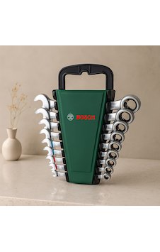 8 Parça 8-19 Mm Kombine Anahtar Takımı Plastik Standlı, Taşıma Aparatlı - 23 8 Parça 8-19 Mm Kombine Anahtar Takımı Plastik Standlı, Taşıma Aparatlı - 23