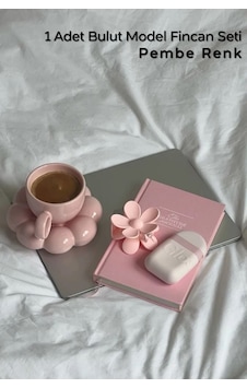 1 Set 2 Parça Bulut Model Kahve Fincanı 90 Ml Türk Kahvesi Fincanı Pembe 1 Set 2 Parça Bulut Model Kahve Fincanı 90 Ml Türk Kahvesi Fincanı Pembe