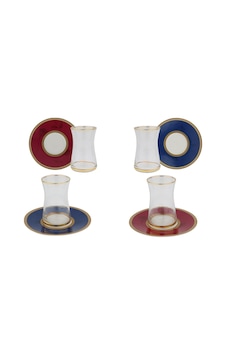 Lucky Art Lyeg117 Lucında Bone 6 Lı Çay Bardağı Seti Çok Renkli