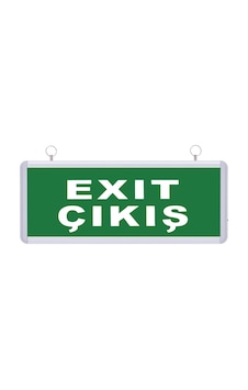 Sg029 Çift Yönlü Acil Yönlendirme Armatürü 1b893 Beyaz Sg029 Çift Yönlü Acil Yönlendirme Armatürü 1b893 Beyaz