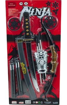 Oyuncak Ninja Kılıc Oyun Seti 9 Parça Oyuncak Ninja Kılıc Oyun Seti 9 Parça