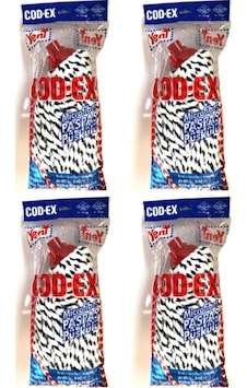 Cod-Ex Microfiber Paspas Püskülü 4'lü Cod-Ex Microfiber Paspas Püskülü 4'lü