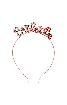 Benim Marifetlerim Bride To Be Rose Gold Metal Taç Benim Marifetlerim Bride To Be Rose Gold Metal Taç