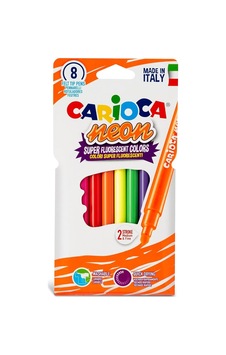 Carioca Fosforlu Yıkanabilir Keçeli Kalemi 8'li Sku: Zeus8690010340429 Carioca Fosforlu Yıkanabilir Keçeli Kalemi 8'li Sku: Zeus8690010340429