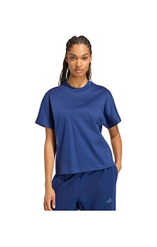 Adidas W Soft Lux L T Kadın Günlük Tişört Ks7936 Mavi Lacivert Adidas W Soft Lux L T Kadın Günlük Tişört Ks7936 Mavi Lacivert