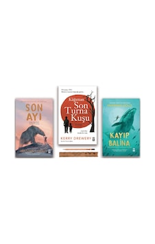 Genç Timaş Son Ayı - Kayıp Balina - Kağıttan Son Turna Kuşu Set 3 Kitap Genç Timaş Son Ayı - Kayıp Balina - Kağıttan Son Turna Kuşu Set 3 Kitap