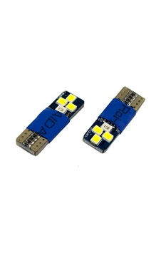 Space Canbuslı T10 Led Ampul Mavi-beyaz