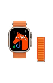 Watch 8 Ultra 49mm Amax Ultra Akıllı Nfc - Gps - Kablosuz Şarj Turuncu Kordonunu Seç Watch 8 Ultra 49mm Amax Ultra Akıllı Nfc - Gps - Kablosuz Şarj Turuncu Kordonunu Seç