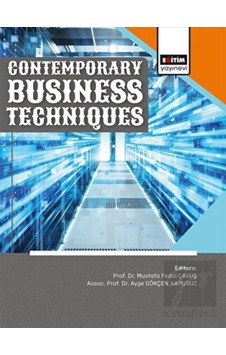 Contemporary Business Techniques - Eğitim Yayınevi - Bilimsel Eserler Contemporary Business Techniques - Eğitim Yayınevi - Bilimsel Eserler