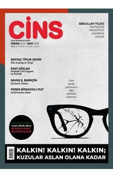 Cins 103.sayı Nisan 2024