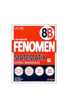 Fenomen 8. Sınıf Lgs Matematik Soru Bankası B Fenomen 8. Sınıf Lgs Matematik Soru Bankası B