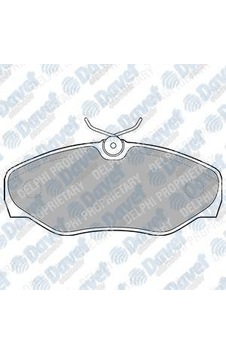 Delphı Fren Balatası On 145mm Vıvaro Trafıc Iı 01 - DV00-DELPHI LP1695 Delphı Fren Balatası On 145mm Vıvaro Trafıc Iı 01 - DV00-DELPHI LP1695