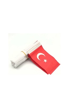 Buket Sopalı Kağıt Bayrak Türk 80li 12x22.5 Bkt-301/1 5242 12 x 22 CM Buket Sopalı Kağıt Bayrak Türk 80li 12x22.5 Bkt-301/1 5242 12 x 22 CM