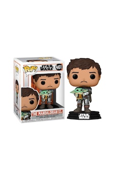 Funko Pop Star Wars Mandalorian Mando Holding Child No 461 Funko Pop Star Wars Mandalorian Mando Holding Child No 461