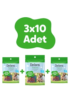 Defans Natura Esansiyel Yağlar İçeren Bileklik 3'lü Defans Natura Esansiyel Yağlar İçeren Bileklik 3'lü