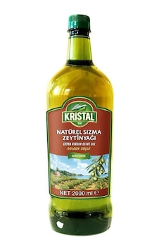 Kristal Natürel Sızma Zeytinyağı Dolgun Güçlü Lezzet 2 Litre Pet Kristal Natürel Sızma Zeytinyağı Dolgun Güçlü Lezzet 2 Litre Pet