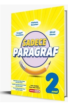 Kırmızı Beyaz Yayınları 2. Sınıf Sadece Paragraf Soru Bankası Kırmızı Beyaz Yayınları 2. Sınıf Sadece Paragraf Soru Bankası