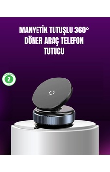 Hubrendy Tekno Araç İçi Manyetik Telefon Tutucu 360 Döner Vakumlu Stand Diğer Hubrendy Tekno Araç İçi Manyetik Telefon Tutucu 360 Döner Vakumlu Stand Diğer