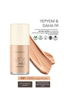Farmasi Vfx Pro Fondöten 01 Cool Ivory Farmasi Vfx Pro Fondöten 01 Cool Ivory