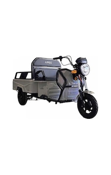 4m410-9900a-20 Apt4 3 Teker. Moped Koyu Metalık Grı Siyah
