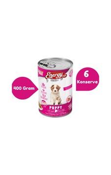 Energy Kuzu Etli Konserve Yavru Köpek Maması 6 x 400 G Energy Kuzu Etli Konserve Yavru Köpek Maması 6 x 400 G