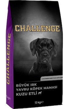 Challenge Kuzu Etli Büyük Irk Yavru Köpek Maması 15 Kg Challenge Kuzu Etli Büyük Irk Yavru Köpek Maması 15 Kg