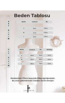 Laluvia Kahverengi Yırtmaç Detaylı Etekli Takım - 1195 Laluvia Kahverengi Yırtmaç Detaylı Etekli Takım - 1195