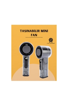 Yüksek Verimli Soğutmalı El Fanı 100 Seviye Hız Kontrolü 6 Saat Pil Ömrü - Hs08373773-1 Renkli Yüksek Verimli Soğutmalı El Fanı 100 Seviye Hız Kontrolü 6 Saat Pil Ömrü - Hs08373773-1 Renkli