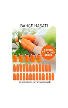 30 Parça Premium Pratik Bahçe Hasat Seti: Paslanmaz Çelik Başparmak Kesici Parmak Koruyucu
