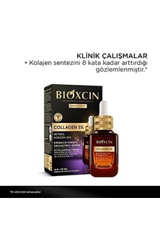 Collagen Serum 5% Kırışıklık Karşıtı Ve Sıkılaştırıcı Yüz Serumu Retinol, Koenzim Q10 Ve Lipozom Teknolojili 30 Ml