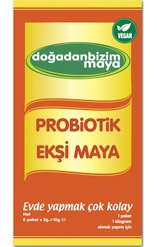 Doğadan Bizim Maya Probiotik Ekşi Maya 10 G Doğadan Bizim Maya Probiotik Ekşi Maya 10 G